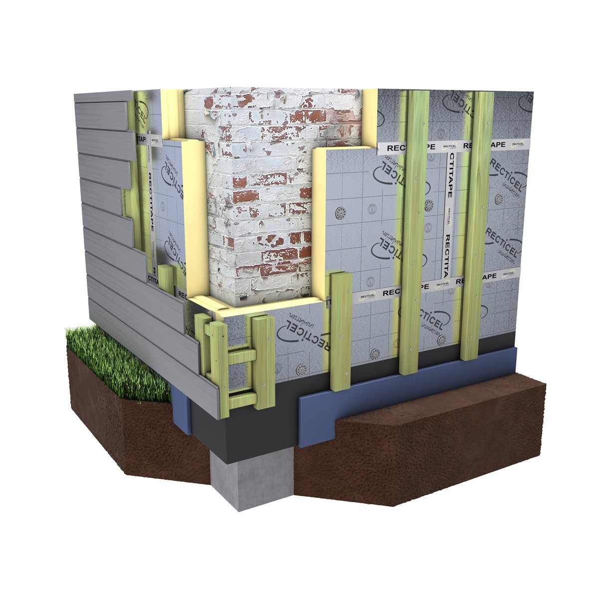 Recticel Powerwall® – Facadeisolering
